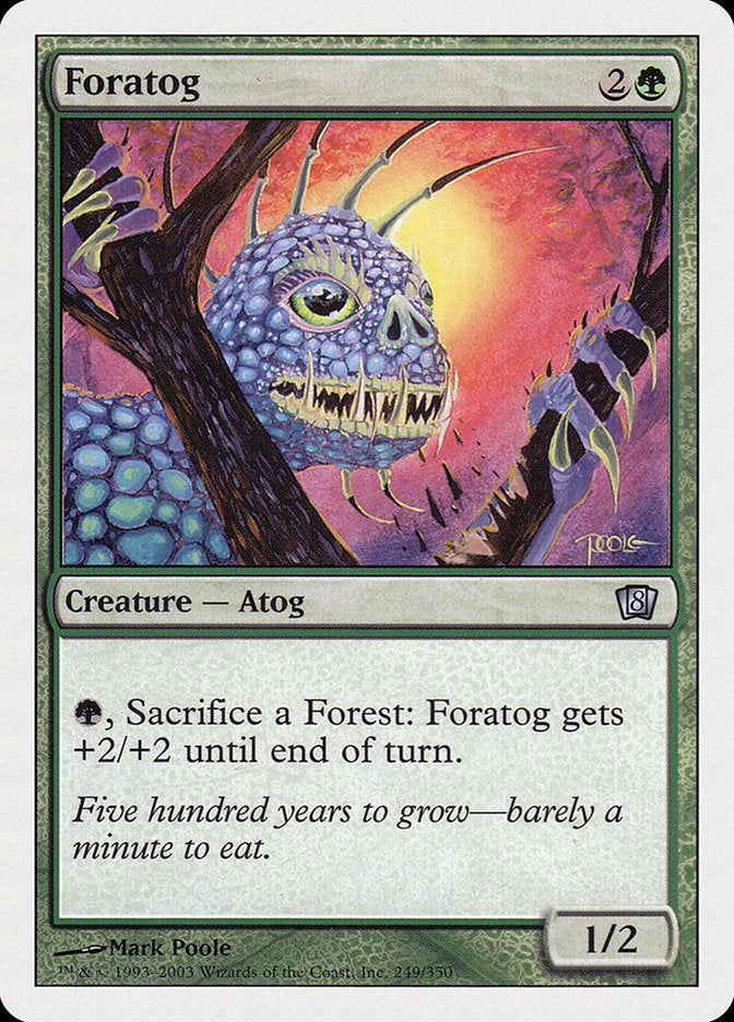 {C} Foratog [Eighth Edition][8ED 249]