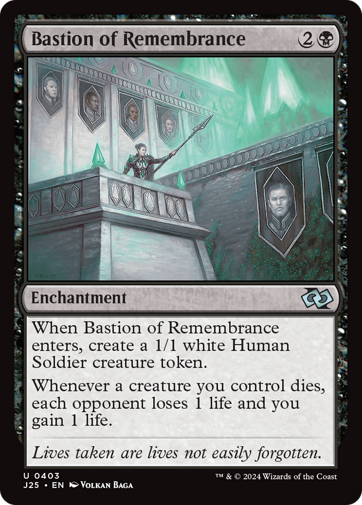 {C} Bastion of Remembrance [Foundations Jumpstart][J25 403]