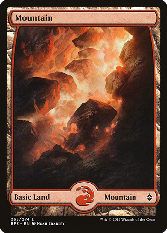 {B}[BFZ 265] Mountain (265) [Battle for Zendikar]