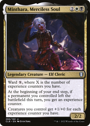 {C} Minthara, Merciless Soul [Commander Legends: Battle for Baldur's Gate][CLB 286]