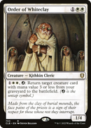 {R} Order of Whiteclay [Commander Legends: Battle for Baldur's Gate][CLB 703]