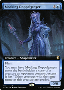 {R} Mocking Doppelganger (Extended Art) [Commander Legends: Battle for Baldur's Gate][CLB 617]