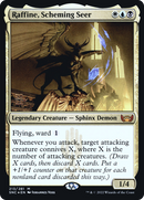 {R} Raffine, Scheming Seer [Streets of New Capenna Prerelease Promos][PR SNC 213]