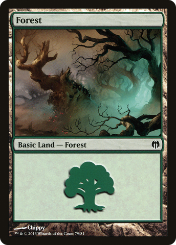 {B}[DDL 079] Forest (79) [Duel Decks: Heroes vs. Monsters]