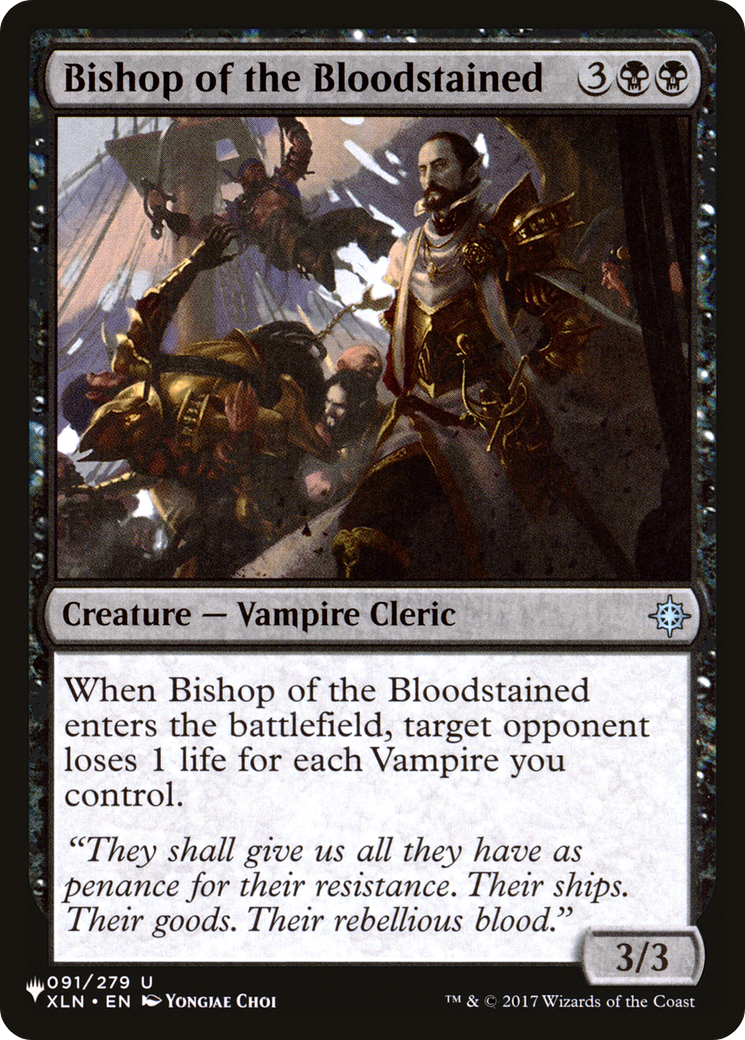 Bishop of the Bloodstained [LIST XLN-91]
