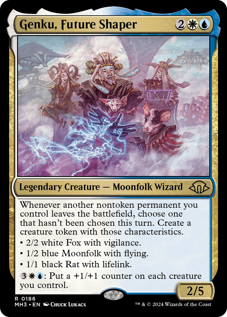 {R} Genku, Future Shaper [Modern Horizons 3][MH3 186]