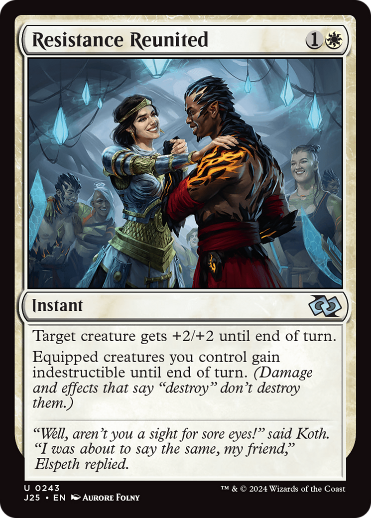 {C} Resistance Reunited [Foundations Jumpstart][J25 243]