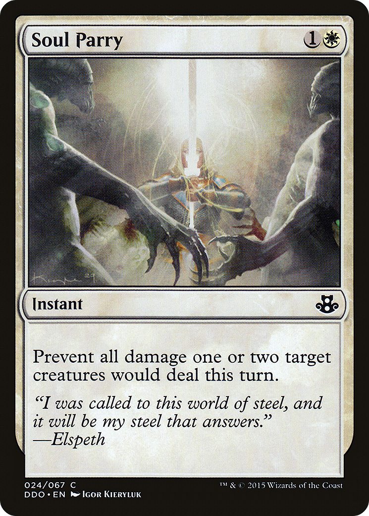{C} Soul Parry [Duel Decks: Elspeth vs. Kiora][DDO 024]