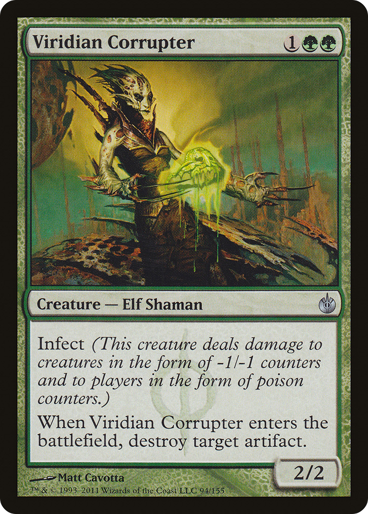 {C} Viridian Corrupter [Mirrodin Besieged][MBS 094] - Misty Mountain Games