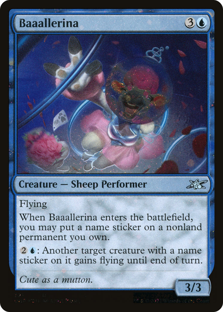 {C} Baaallerina (Galaxy Foil) [Unfinity][UNF 321]
