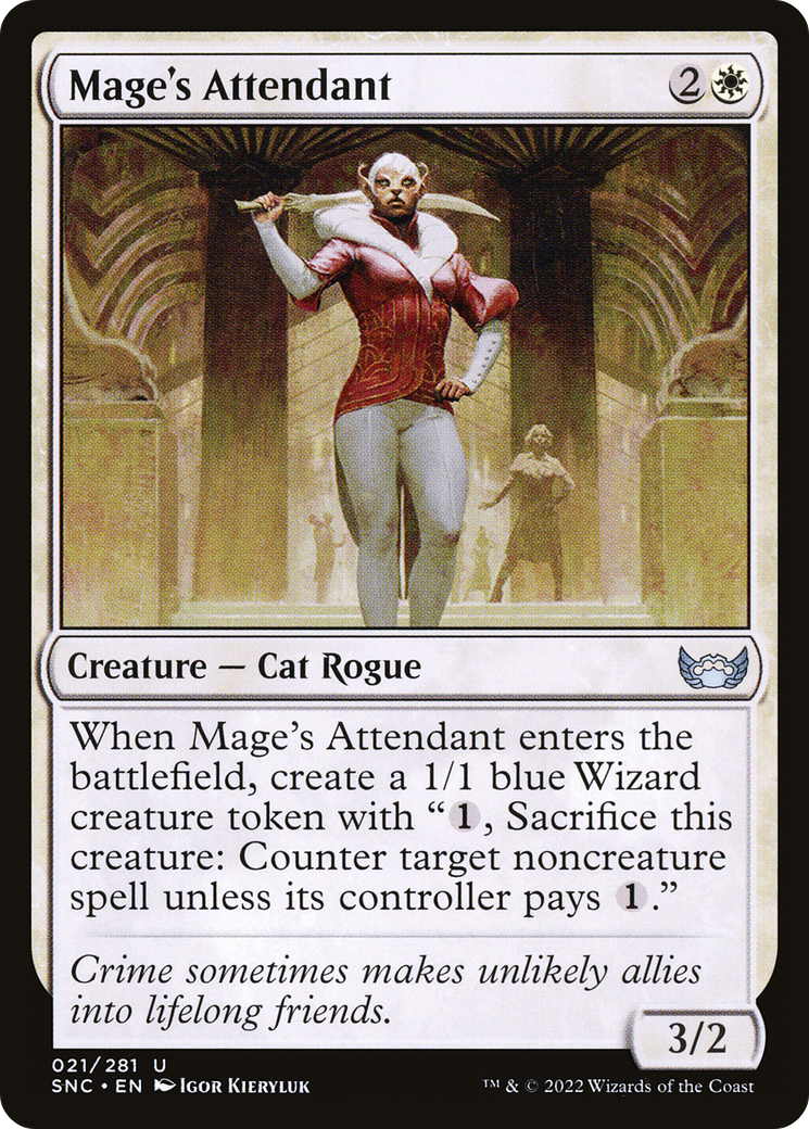 {C} Mage's Attendant [Streets of New Capenna][SNC 021]
