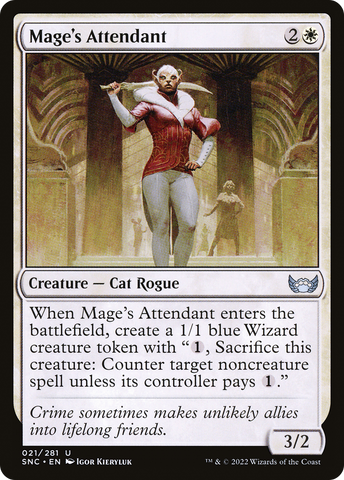 {C} Mage's Attendant [Streets of New Capenna][SNC 021]