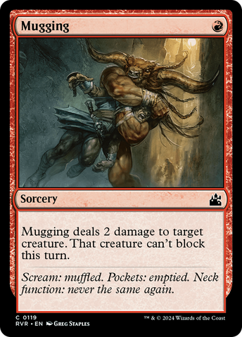 {C} Mugging [Ravnica Remastered][RVR 119]