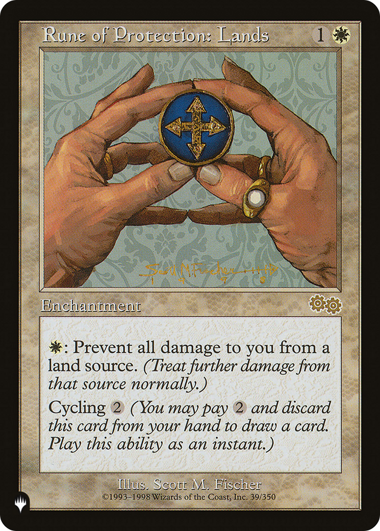 Rune of Protection: Lands [LIST 39/350]