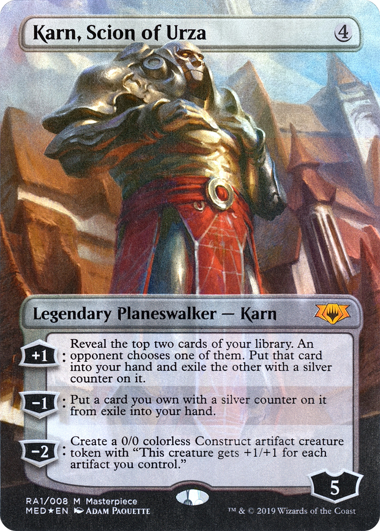 {R} Karn, Scion of Urza [Mythic Edition][PA MED RA1]