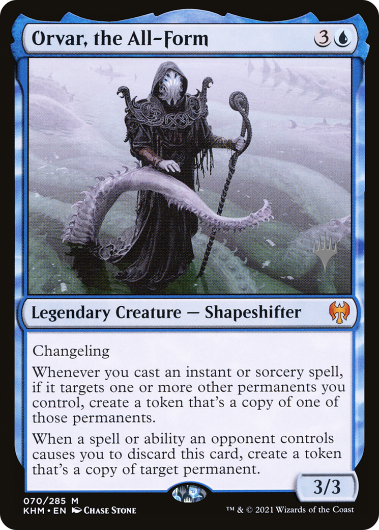{R} Orvar, the All-Form (Promo Pack) [Kaldheim Promos][PP KHM 070]