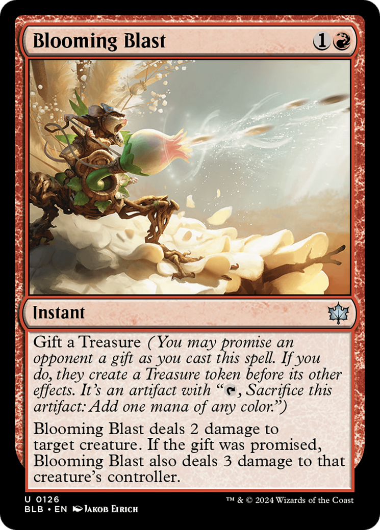 {@C} Blooming Blast [Bloomburrow][BLB 126]