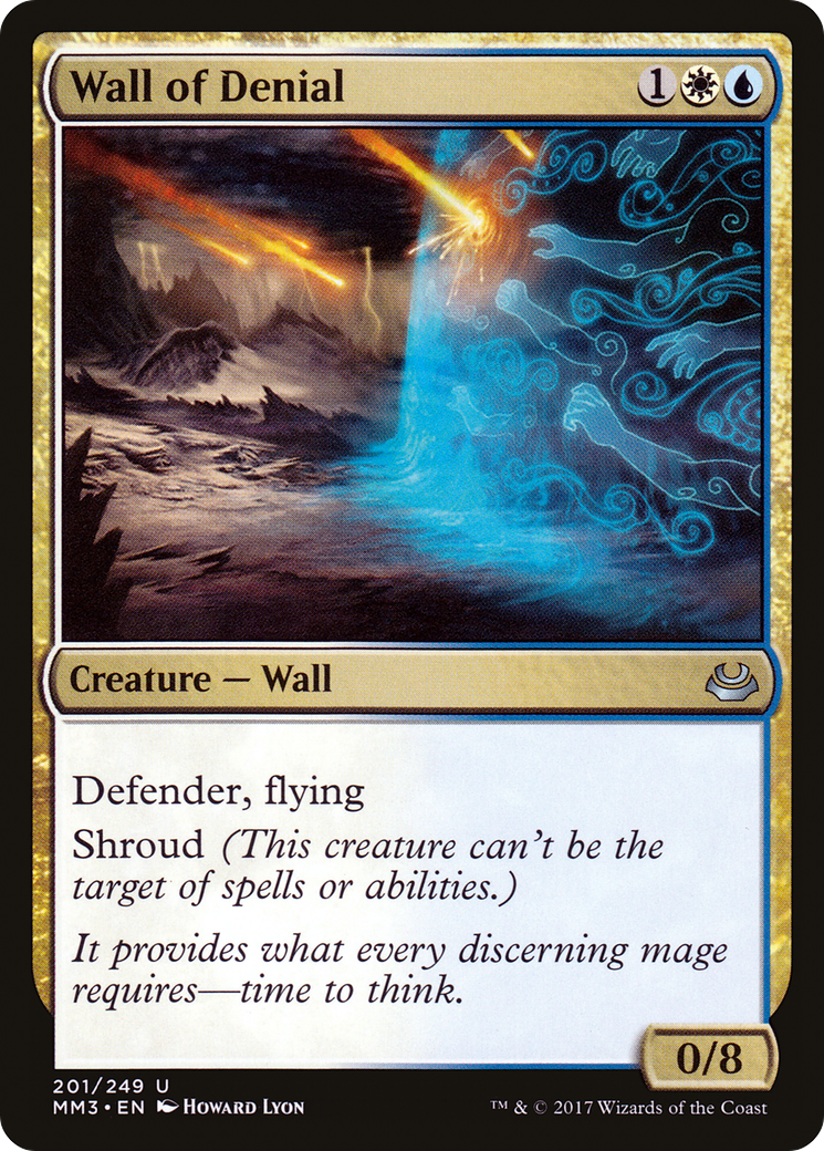 {C} Wall of Denial [Modern Masters 2017][MM3 201] - Misty Mountain Games