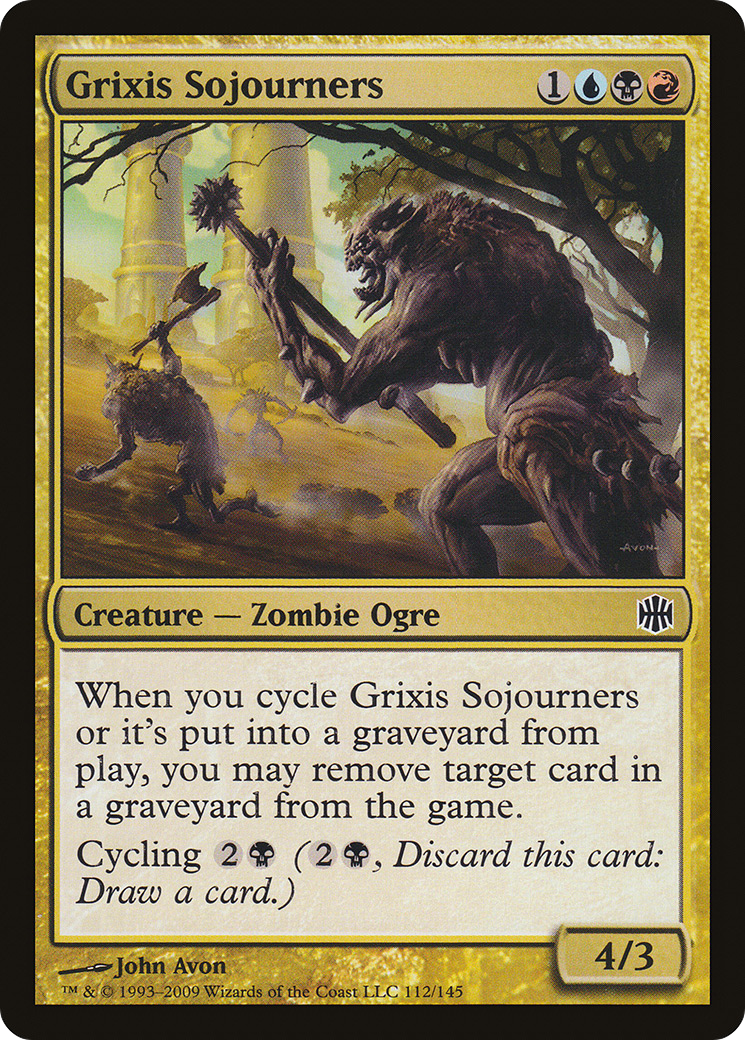 {C} Grixis Sojourners [Alara Reborn][ARB 112]