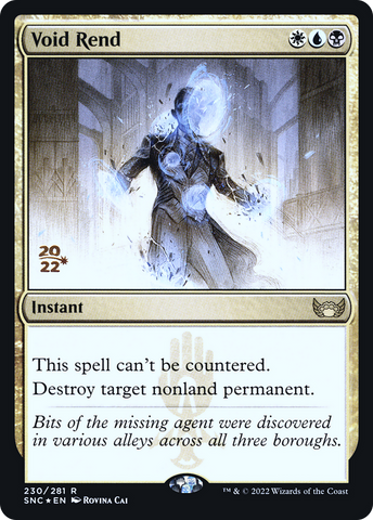 {R} Void Rend [Streets of New Capenna Prerelease Promos][PR SNC 230]