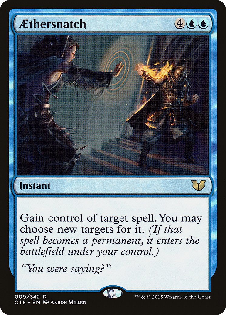{R} Aethersnatch [Commander 2015][C15 009]