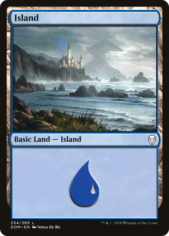 {B}[DOM 254] Island (254) [Dominaria]