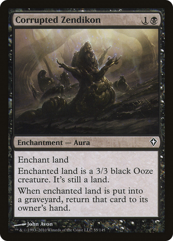 {C} Corrupted Zendikon [Worldwake][WWK 055]