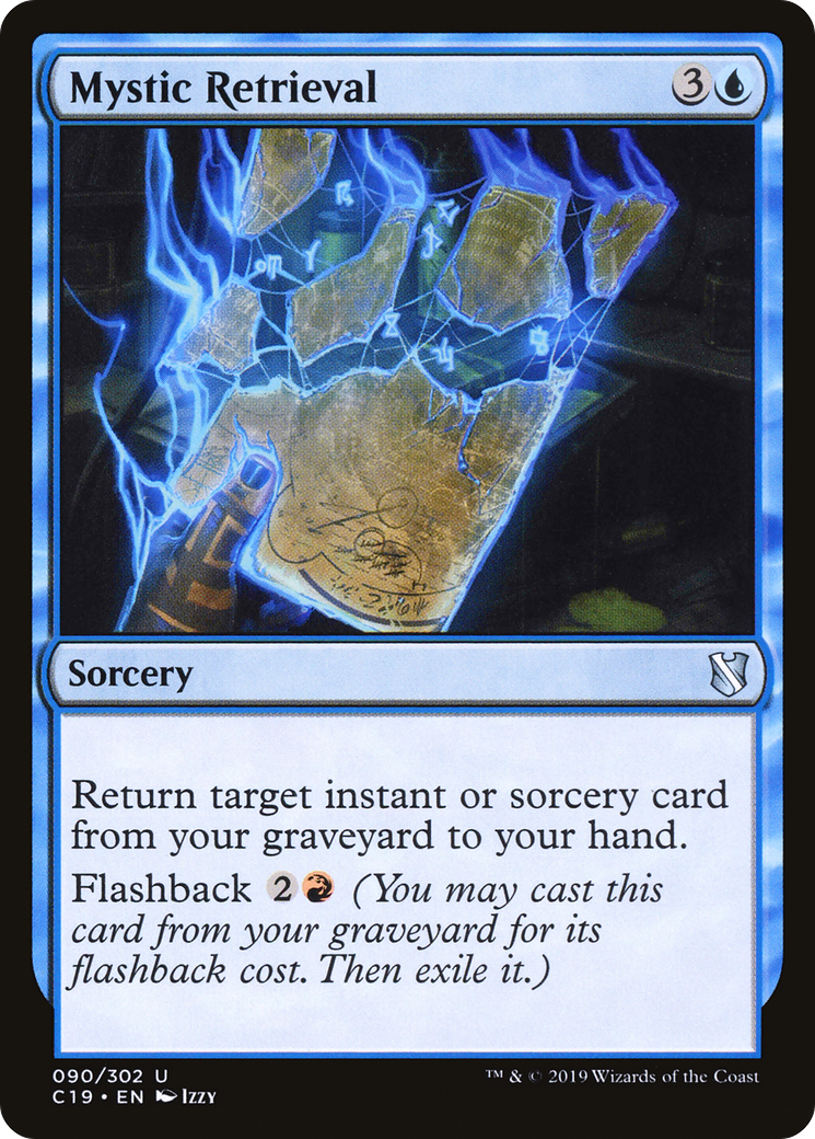{C} Mystic Retrieval [Commander 2019][C19 090]