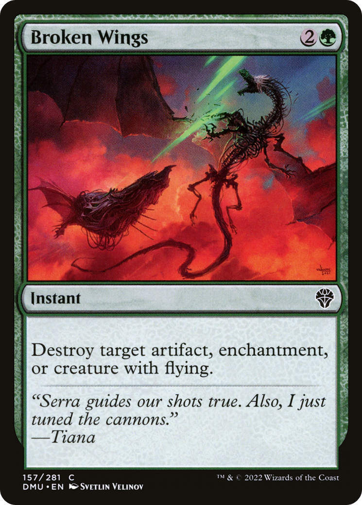 {C} Broken Wings [Dominaria United][DMU 157]