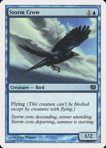 {C} Storm Crow [Ninth Edition][9ED 100]