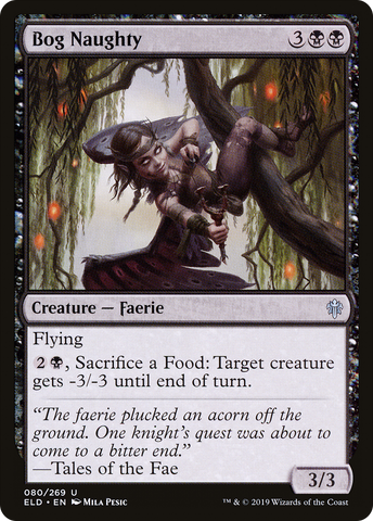 {C} Bog Naughty [Throne of Eldraine][ELD 080]
