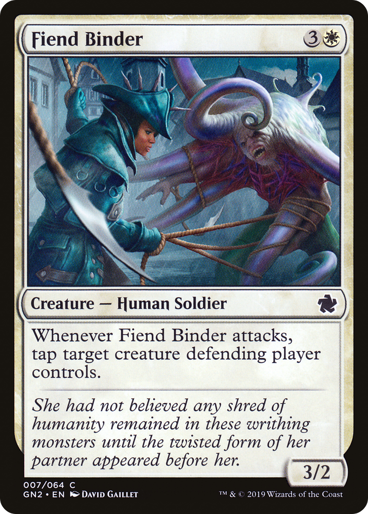 {C} Fiend Binder [Game Night 2019][GN2 007]