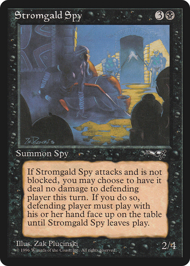 {C} Stromgald Spy [Alliances][ALL 062] - Misty Mountain Games