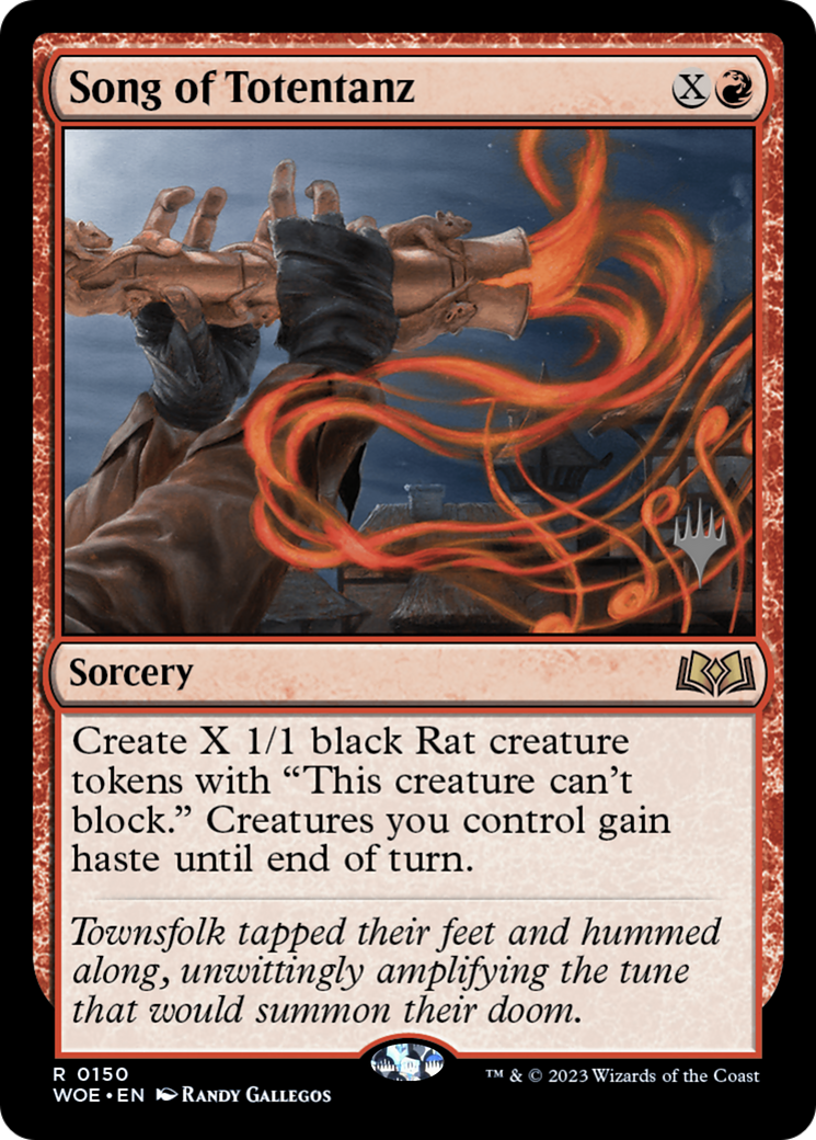 {@R} Song of Totentanz (Promo Pack) [Wilds of Eldraine Promos][PP WOE 150]