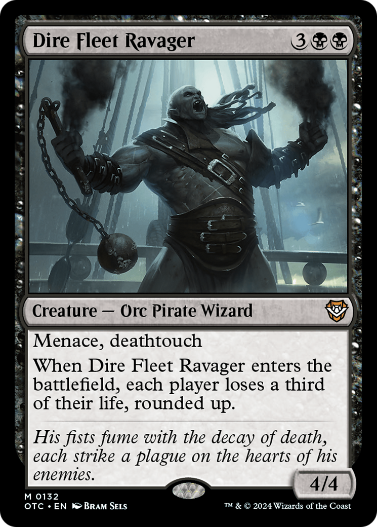 {R} Dire Fleet Ravager [Outlaws of Thunder Junction Commander][OTC 132]