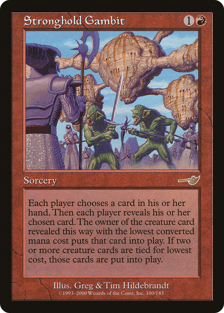 {R} Stronghold Gambit [Nemesis][NEM 100] - Misty Mountain Games
