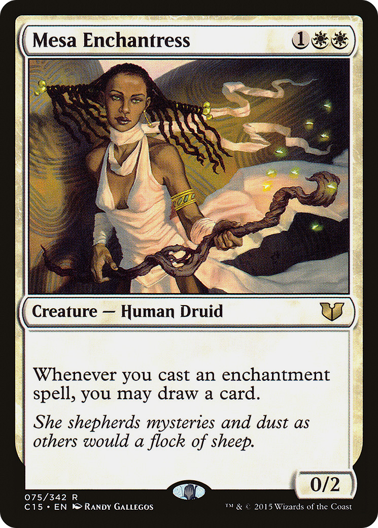 {R} Mesa Enchantress [Commander 2015][C15 075]