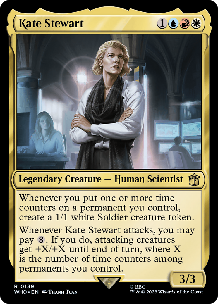{R} Kate Stewart [Doctor Who][WHO 139]