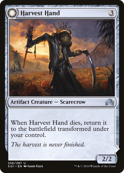 {C} Harvest Hand // Scrounged Scythe [Shadows over Innistrad][SOI 256] - Misty Mountain Games