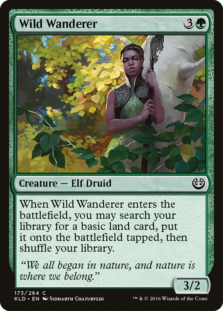 {C} Wild Wanderer [Kaladesh][KLD 173] - Misty Mountain Games