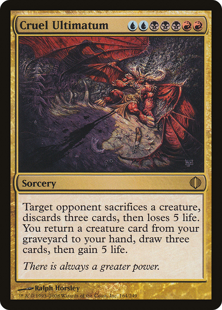{R} Cruel Ultimatum [Shards of Alara][ALA 164] - Misty Mountain Games