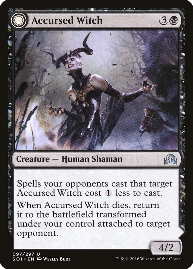 {C} Accursed Witch // Infectious Curse [Shadows over Innistrad][SOI 097]
