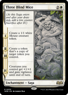 {@R} Three Blind Mice [Wilds of Eldraine][WOE 035]
