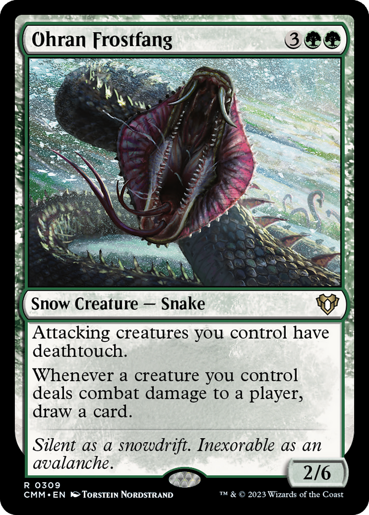 {R} Ohran Frostfang [Commander Masters][CMM 309]