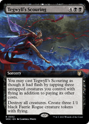{R} Tegwyll's Scouring (Extended Art) [Wilds of Eldraine Commander][WOC 052]