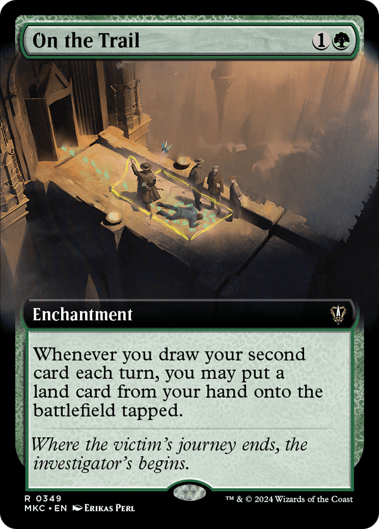 {R} On the Trail (Extended Art) [Murders at Karlov Manor Commander][MKC 349]