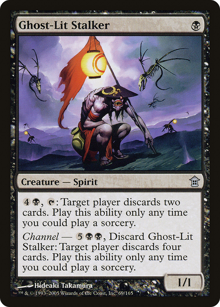 {C} Ghost-Lit Stalker [Saviors of Kamigawa][SOK 069]