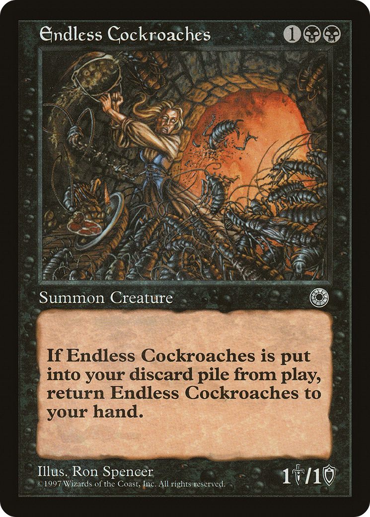 {R} Endless Cockroaches [Portal][POR 092]