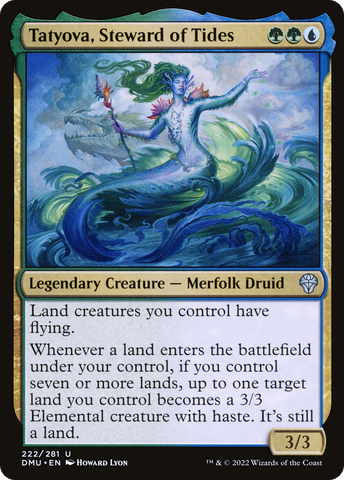 {C} Tatyova, Steward of Tides [Dominaria United][DMU 222]