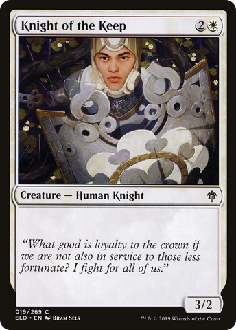 {C} Knight of the Keep [Throne of Eldraine][ELD 019]